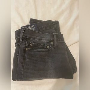 Men’s Abercrombie Black ‘Stretch’ Langdon Skinny Jeans, 29x30